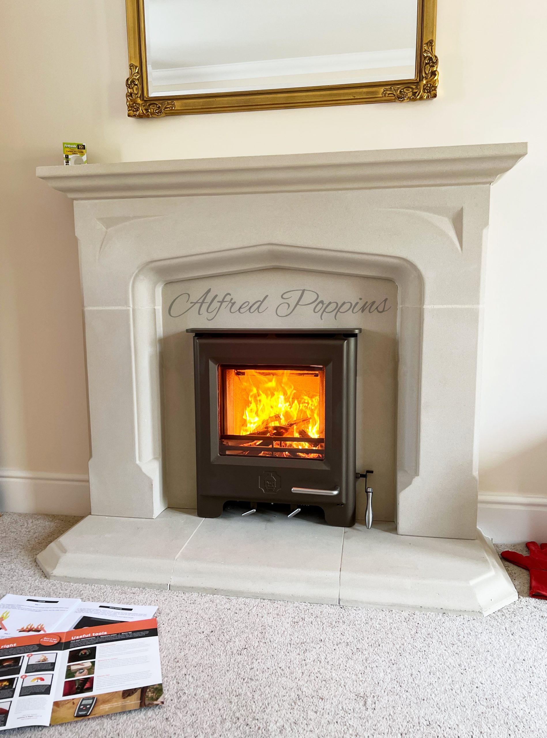 Is it time to replace your old gas fire for a more efficient wood burning  stove? - Alfred Poppins